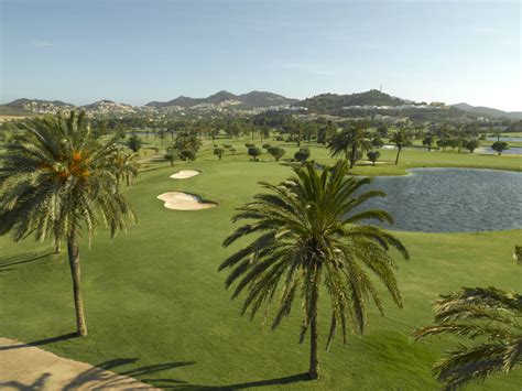 Exactly on the beach of bay (not good for swimming), to the mediterannean (great swimming) with beautiful beach only across the road. La Manga Golf Resort, Near Murcia, Spain | Glencor Golf