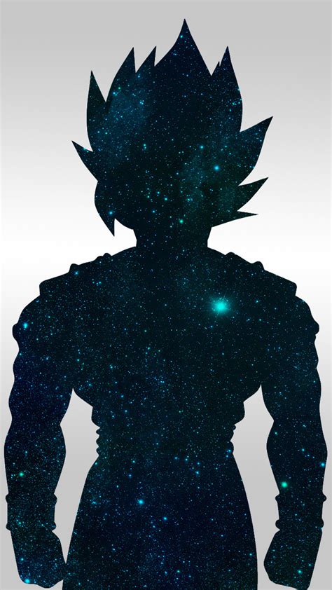 Artstation Goku Galaxy Silhouette