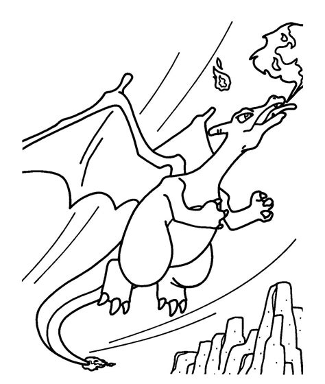 Charizard Pokemon Coloring Page Download Print Or Color Online For Free
