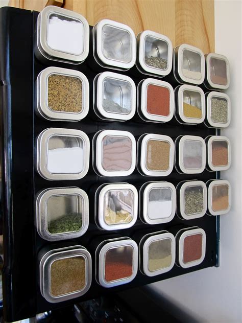 Keep Calm And Diy Magnetic Spice Rack
