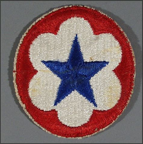 Wwii Us Army General Commands Patches Army Air Force And Services Of