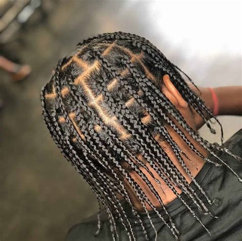 Split Dye Box Braids - Coi Leray Braids