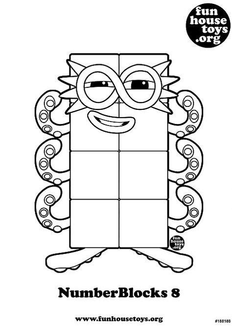 14 Numberblocks Ideas Coloring For Kids Printable Coloring Pages