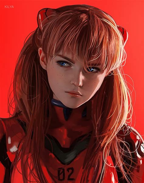 Neon Genesis Evangelion Anime Girls Asuka Langley Soryu The Gap Thighs Plugsuit Hd Phone