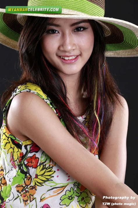 Myanmar Cute Teenage Model Girl Han Thi