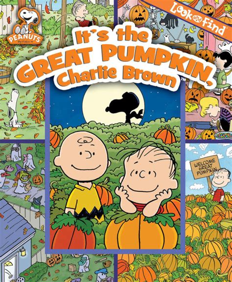 Look And Find Charlie Brown Its The Great Pumpkin Charlie Brown By Art