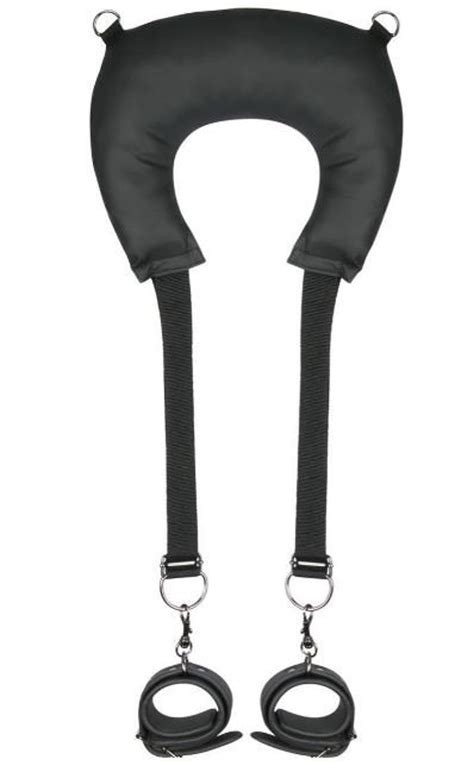 Real Leather Practical Sex Sling Legs Spreader Ankle Cuffs And Etsy