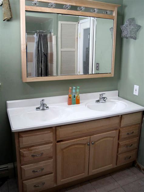 installing bathroom vanity hgtv