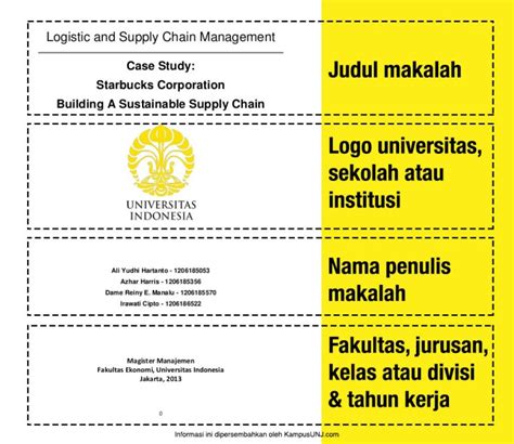 Cover Makalah Ui – Sketsa
