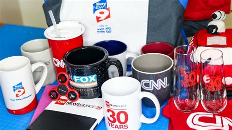 Ex Tv News Producer Shows Off Collection Of Station Promotional Items A