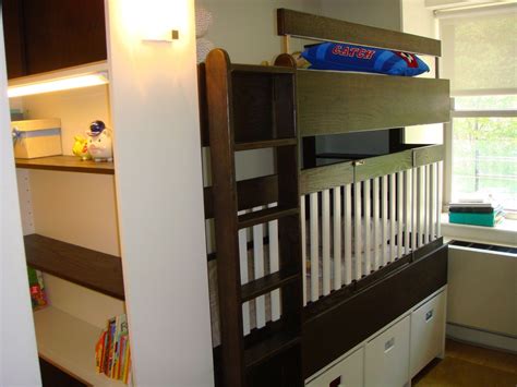 I hacked an extra bunk under the ikea kura double bunk bed. Custom Made Bunkbed-Crib | Custom bunk beds, Cribs, Kids ...