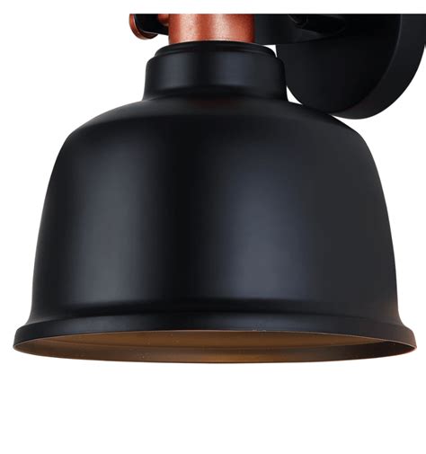 Son style est apprécié pour son esprit brut et son bras très souvent adaptée à l'intérieur comme à l'extérieur, cette applique en acier galvanisé ou finition époxy noire, résiste à tous les environnements tout en les. Applique murale loft design en cuivre avec abat-jour noir ...