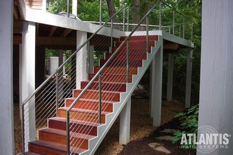 Considerations For Cable Railing On Staircases Atlantis Rail Systems