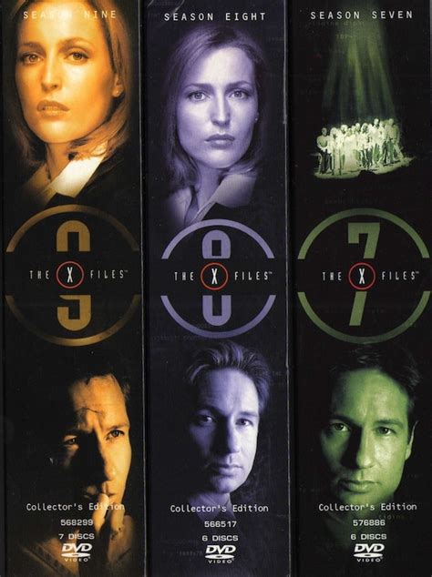 The X Files Tv Series Complete Season Dvd Boxed Set 1 To 9 Bonus Dvd