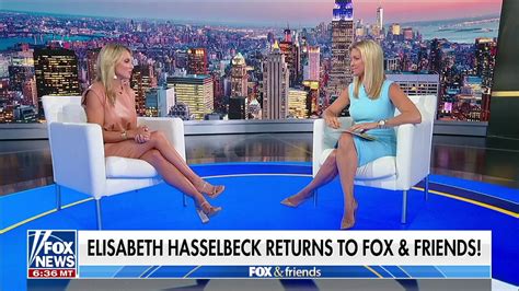 Elisabeth Hasselbeck Returns To Fox Friends Expresses Concern