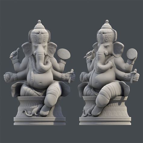 Ganesha 3d Model 3d Printable Cgtrader