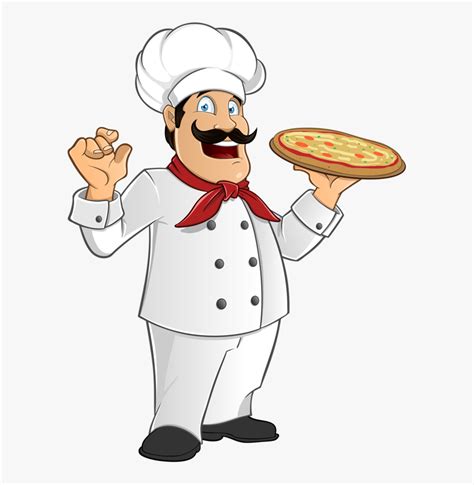Png Chefs Pinterest Italian Pizza Chef Cartoon Transparent Png