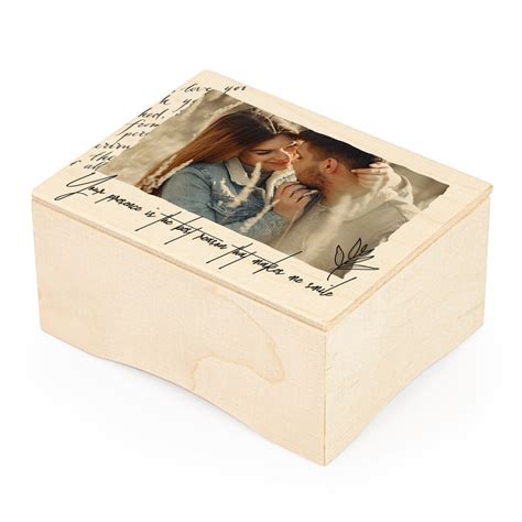Personalized Music Box As Ts For Her Customised Wooden Etsy