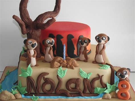 Meerkat Cake Cake By Nanydelice Cakesdecor