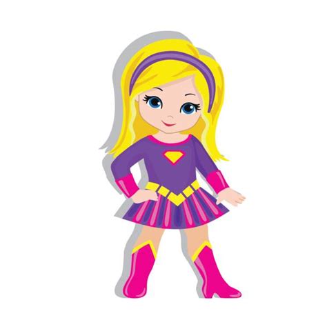 Supergirl Superhero Illustrations Royalty Free Vector Graphics And Clip