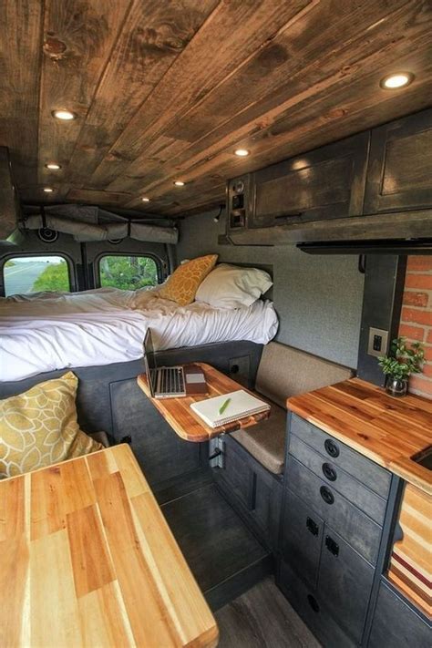 20 Amazing Sprinter Camper Van Conversion Remodeled Campers Van Life