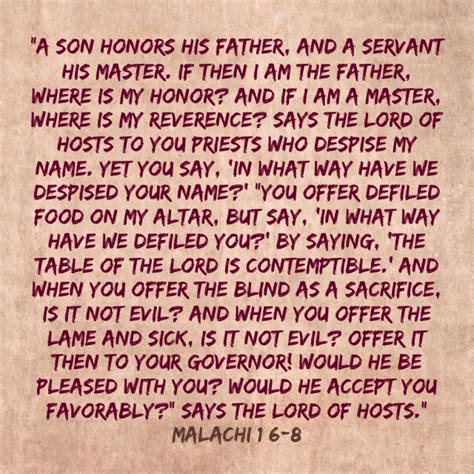 What Are The Prophets Saying Malachi Servantofyeshua7