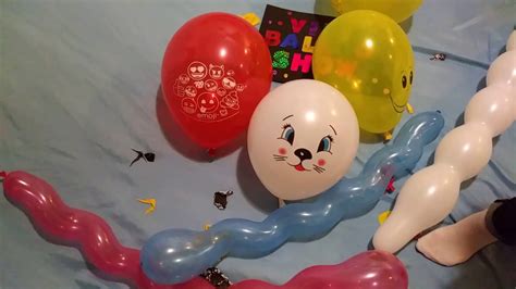 Fun Balloon Foot Popping Youtube