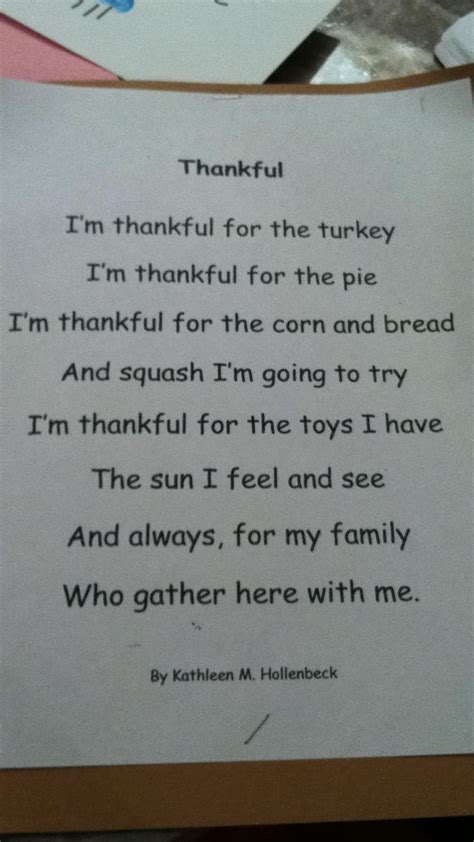 Poem Thanksgiving Poem Holiday Poems Thanksgiving Poems