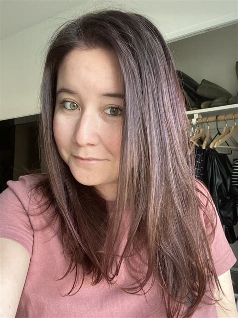 After Day 12 Overtone Pink For Brown Hair Review Popsugar Beauty