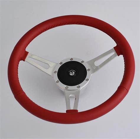 We will keep you updated with the info, tips and latest promotion regarding tires and wheels. 14 inch Leather Rim Sports steering wheel Aluminum Spoke 9 ...