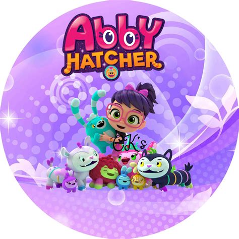 Abby Hatcher Theme Edible Image Cake Topper Etsy