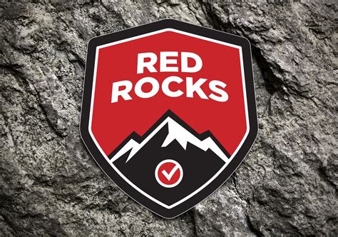 Rock Climbing Ts And Gear — Red Rocks Climbing Sticker Rock Climbing