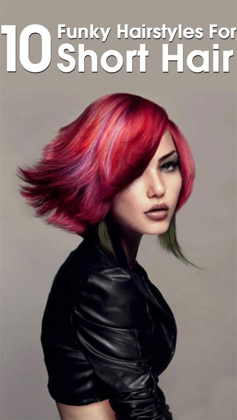 40 Funky Hairstyles For Short Hair Funky Short Hair Funky Hairstyles