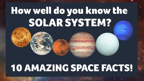 10 Interesting Facts About The Solar System For Kids