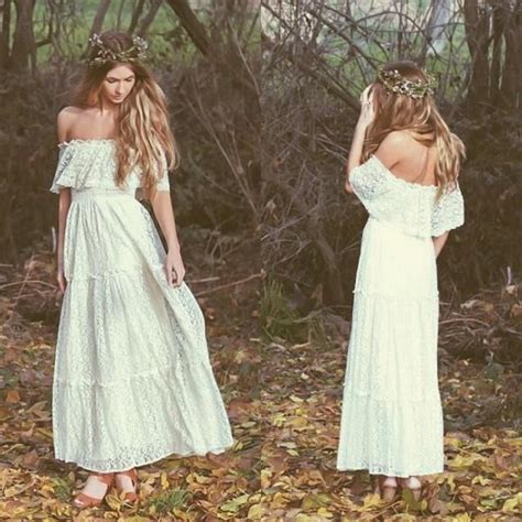 Stunning Bohemian 2016 Vintage Wedding Dresses Off The