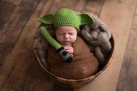 Baby Meister Yoda Kostüm Baby Boy Newborn Pictures Baby Outfits