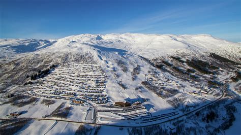 Områda rundt myrkdalen har også fint turterreng. Løypekart | Myrkdalen