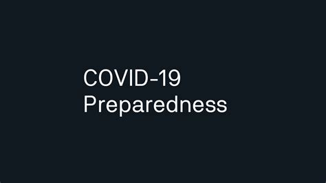 Covid 19 Preparedness News