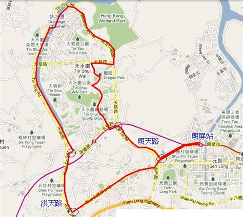 天水圍市中心 tin shui wai town centre) has 23 stops departing from 紅磡(紅鸞道)總站 hung hom (hung luen road) bus terminus and ending in 天水圍市中心總站 tin shui wai town centre bus terminus. 單車樂 BikeFunLog: 天水圍 之三 西鐵朗屏站 至 天水圍