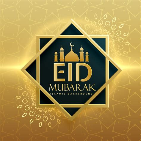 ✓ free for commercial use ✓ high quality images. premium eid mubarak islamic festival greeting card design ...