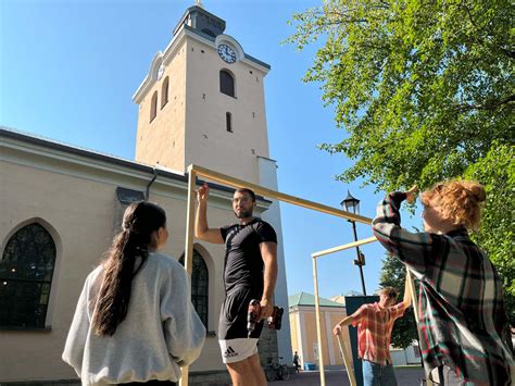 Studenter Bygger Och Ställer Ut Vid Kristine Kyrka Spark Jönköping