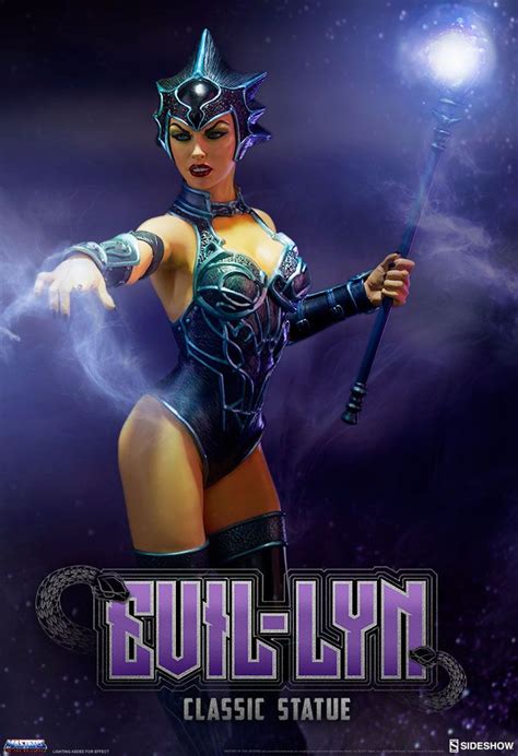 Sideshow Masters Of The Universe Evil Lyn Classic Statue The Toyark News Masters Of The
