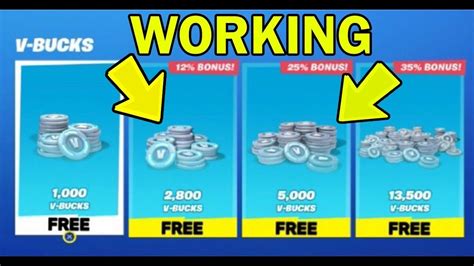 HOW To GET Free V BUCKS YouTube