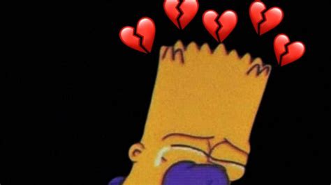 Find 22 images that you can add to blogs, websites, or as desktop and phone wallpapers. Sad boy hd wallpaper: Broken Heart Sad Bart Simpson Edits ...