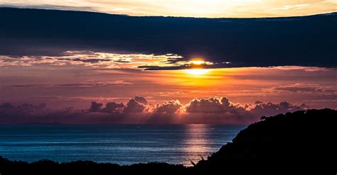 Free Stock Photo Of Amazing Sunset Beach Clouds