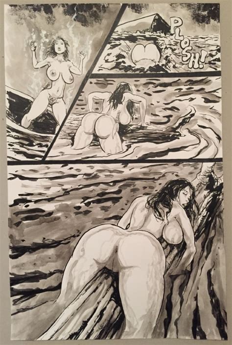 Nude Cavewoman Lost Page By Devon Massey In Red Raven S