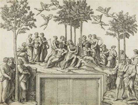 Apollo And The Muses On Parnassus After Raphael Childs Gallery