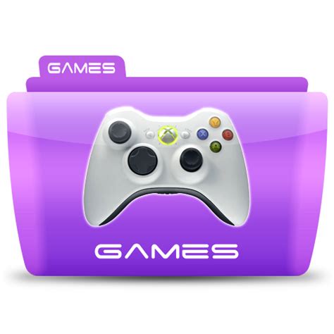 Games Folder Icon 294119 Free Icons Library