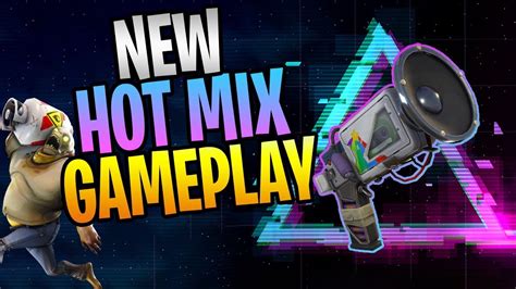 Fortnite New Hot Mix Boombox Pistol Fully Upgraded Save The World