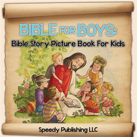 Bible For Boys Bible Story Picture Book For Kids Paperback